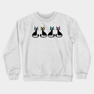 Spooky Cat Squad Ver. 2 Crewneck Sweatshirt